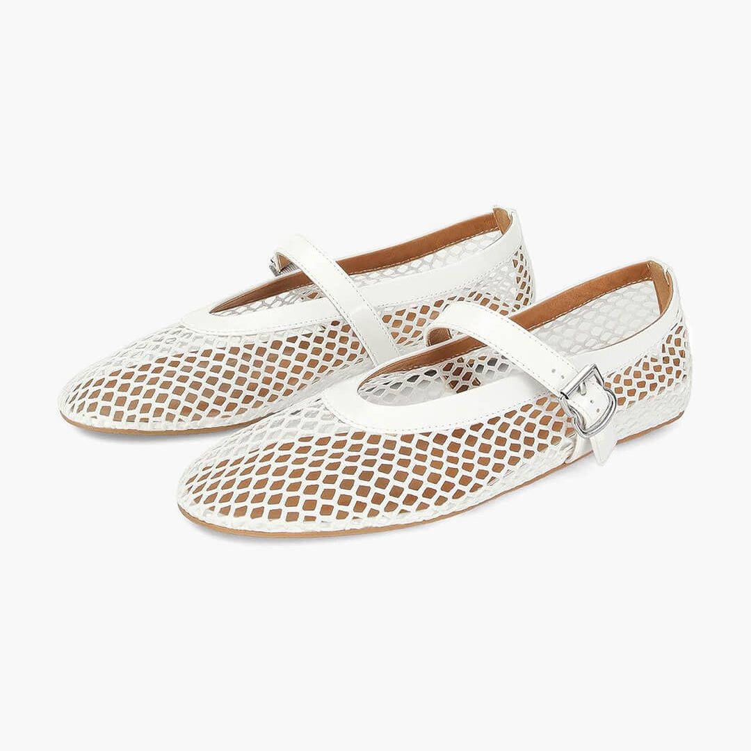 Rebecca Mesh Ballet Flats