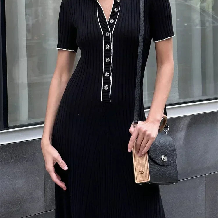 Serena Tricot Knit Dress
