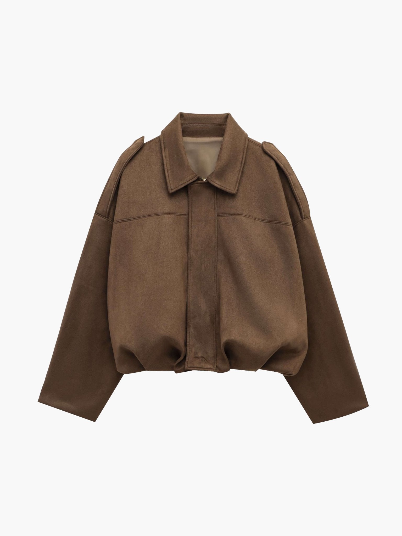 Soera Katherine Suede Bomber Jacket