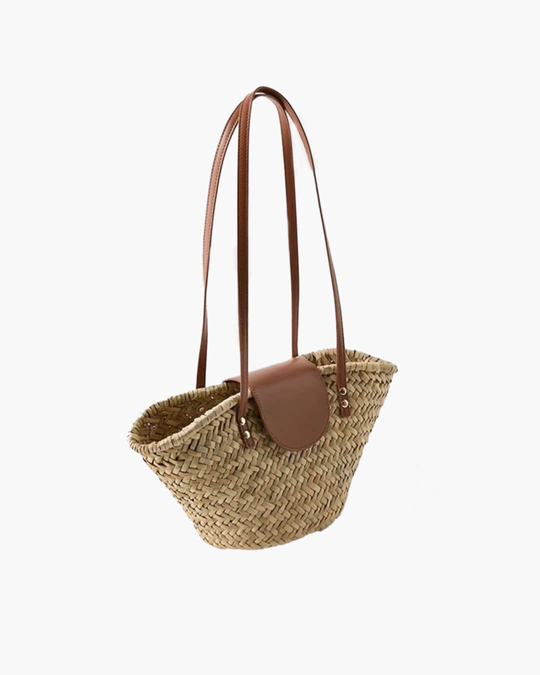 SOERA Sophia Woven Rattan Shoulder Bag - Bag - Beige