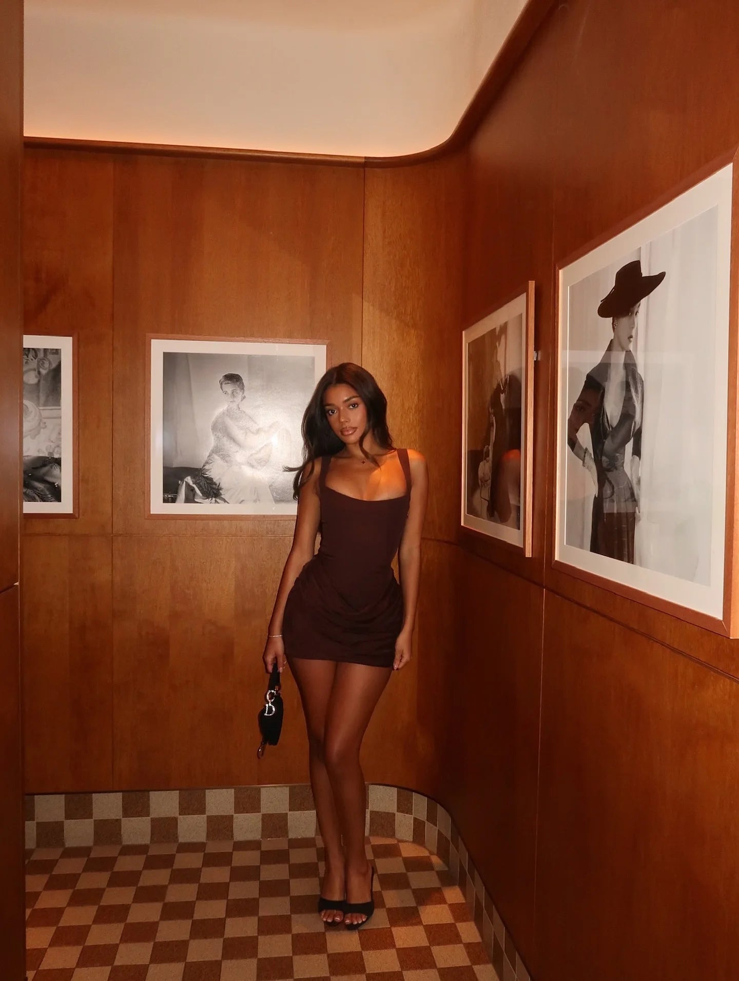 SOERA Amy Sleeveless Mini Dress - Dresses - 1005009974421308-;dX1770650302909826510 Brown M