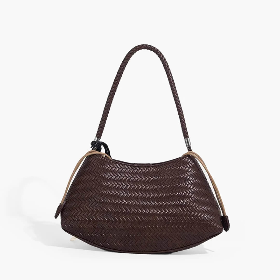 SOERA Alya Bohemian Woven Bag - Handbags - Soera-Alya-Bohemian-Woven-Bag-Handbag/DarkBrown Dark Brown Regular