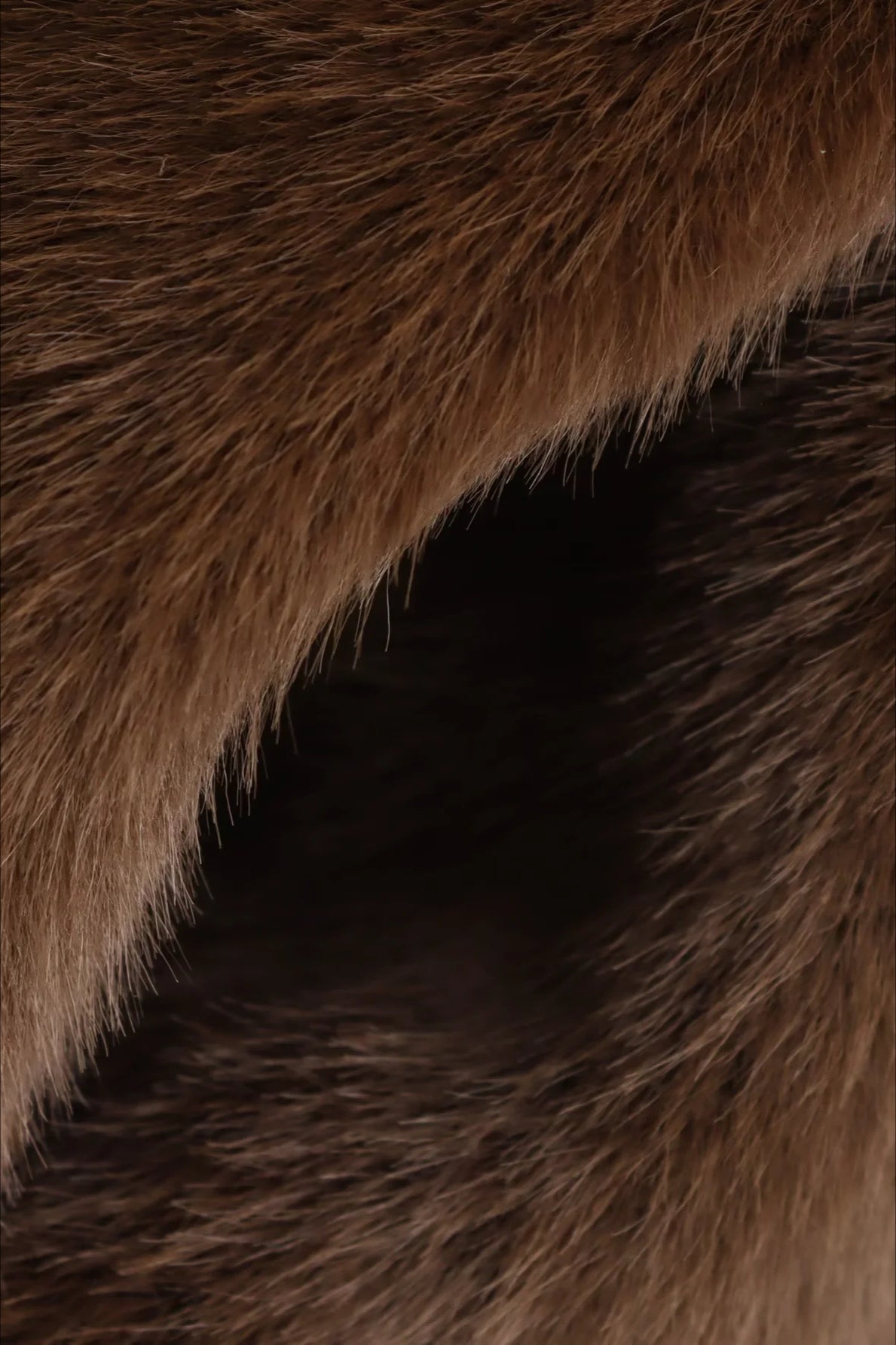 SOERA Abby Short Faux Fur Collared Coat - Jackets - Qk1763087940440141947 Dark Brown S