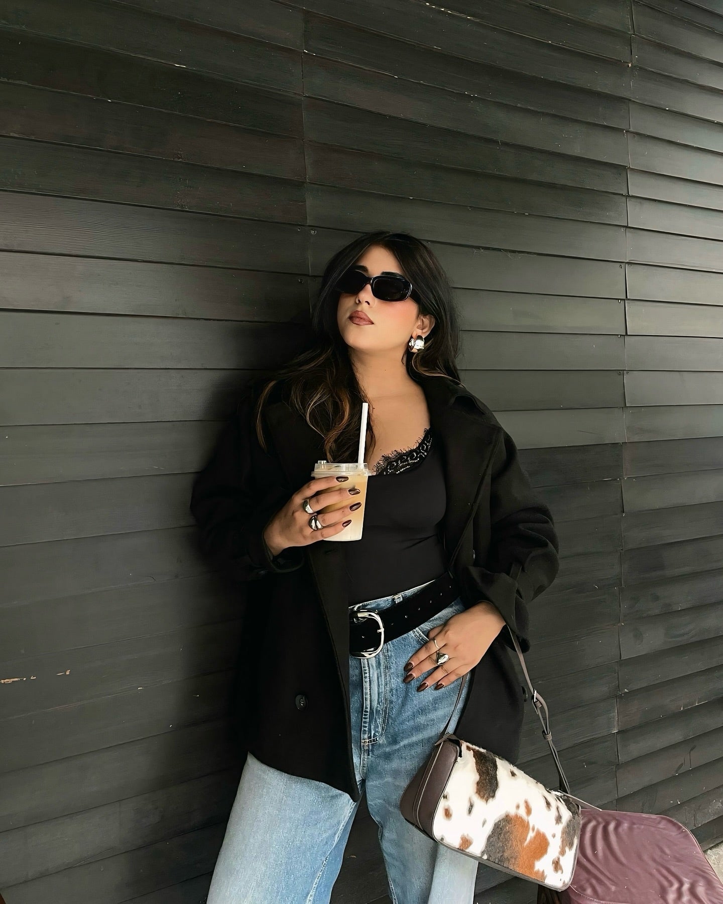 SOERA Alianna Belted Short Trench Coat - Jackets - 1005010525106371-;UI1773466489348697555 Black XS