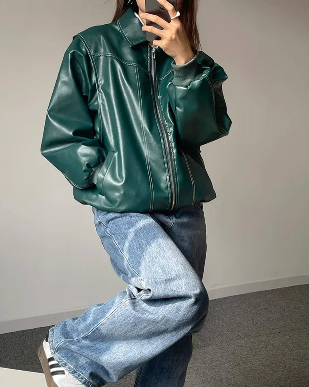 SOERA Brooke Zip-Up Bomber Jacket - Jackets - SOERA-466691-DEF-OS-74820 Green M