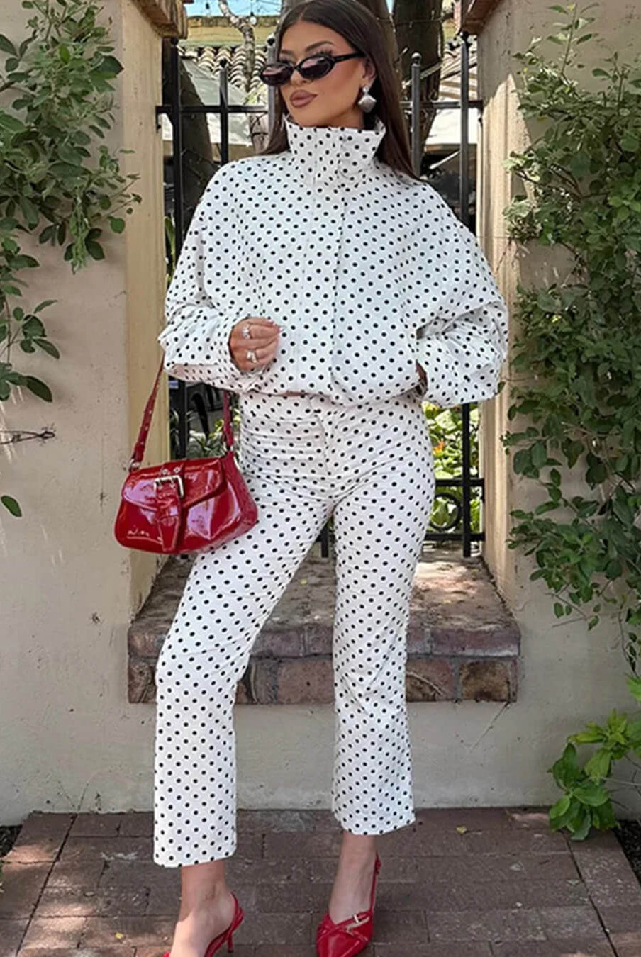 SOERA Gloria Polka Dot Co - Ord Set - Matching Sets - Gd1770927322297252377 Jacket L