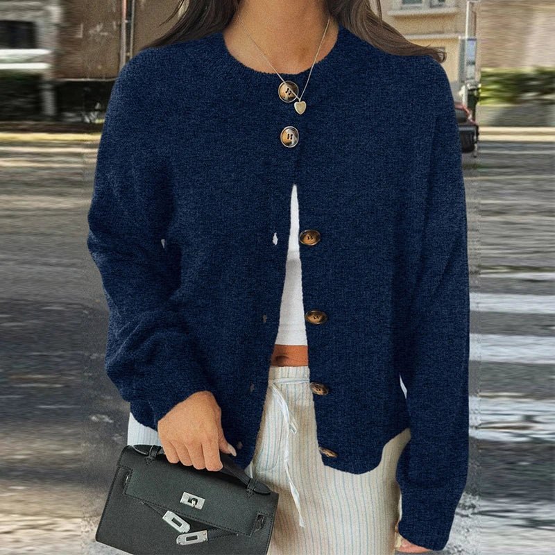 SOERA Lucy Knit Cardigan - Sweaters & Cardigans - 3256809337279348-;do1764003583419179867 Brown S