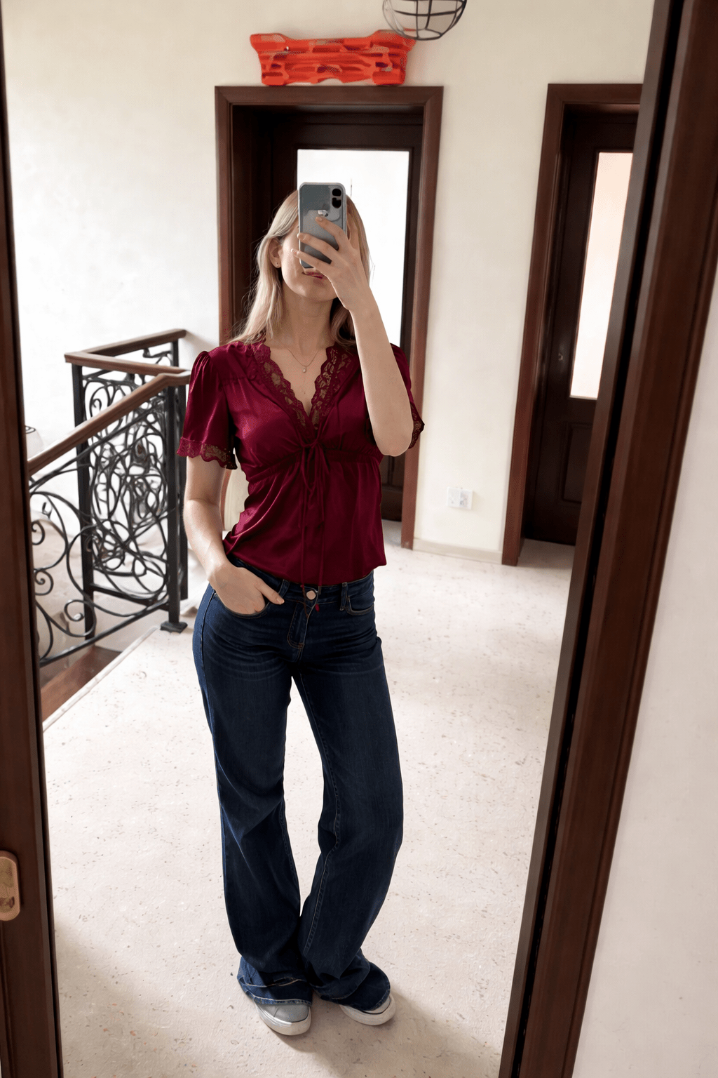 SOERA Beatrice Blouse - Tops - Burgundy S