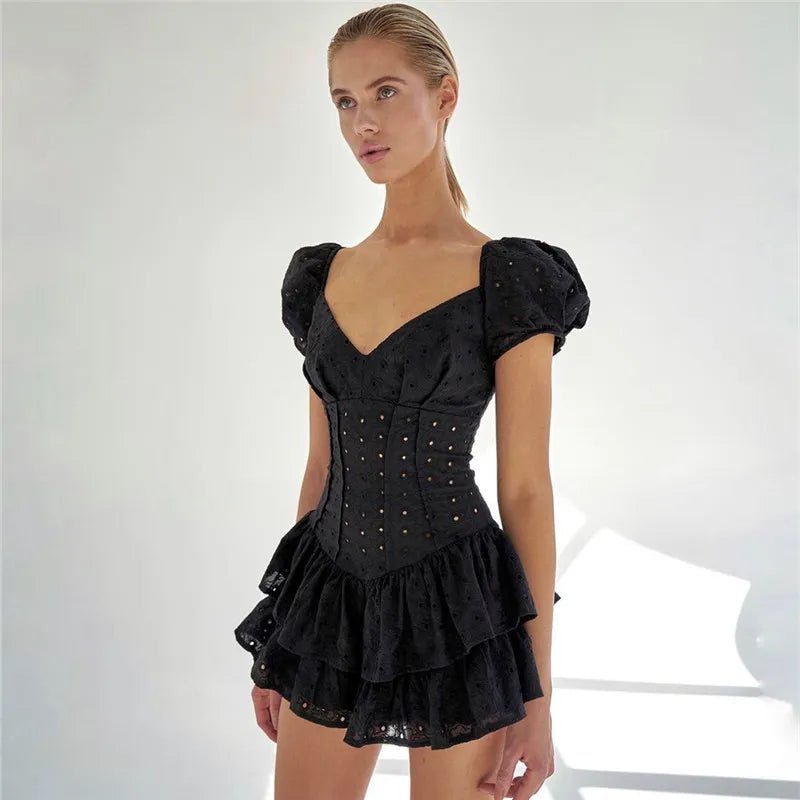 SOERA Sophia Elegance Corset Dress - Dress - SOERA-531267-BLA-L-87555 Black L