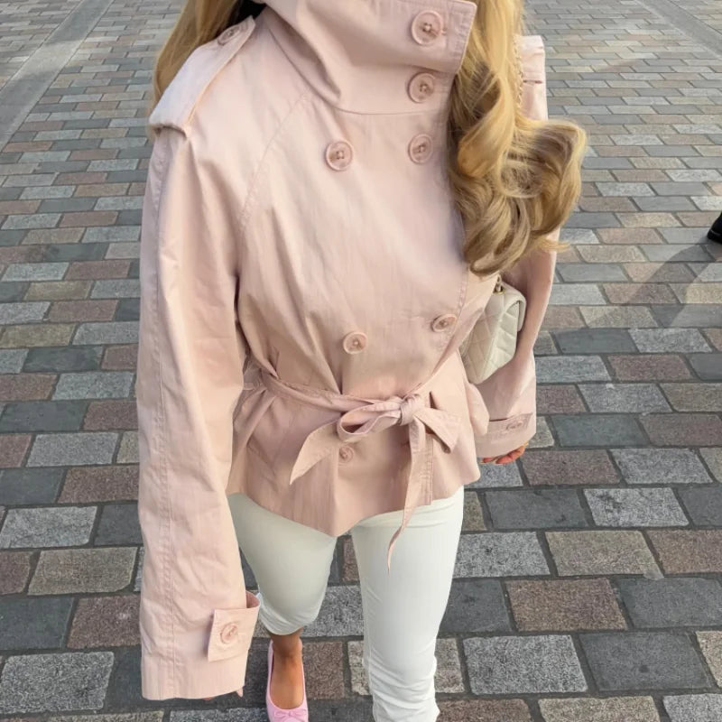 Amy Belted Trench Jacket