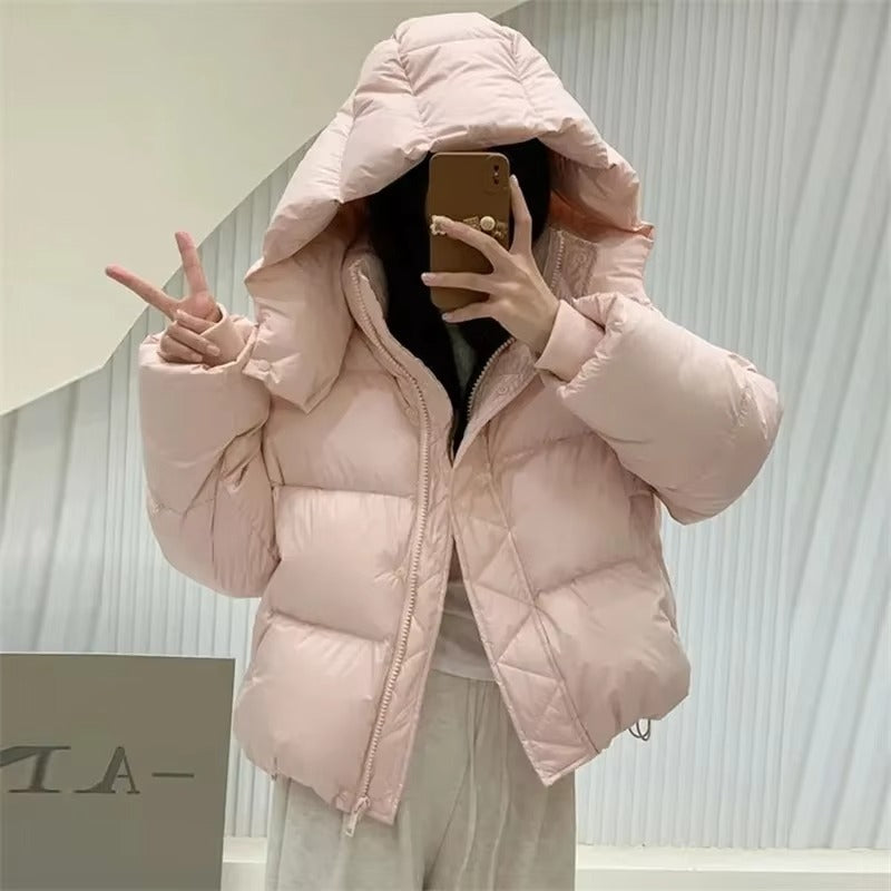 Bella Thick Hooded Puffer Jacket