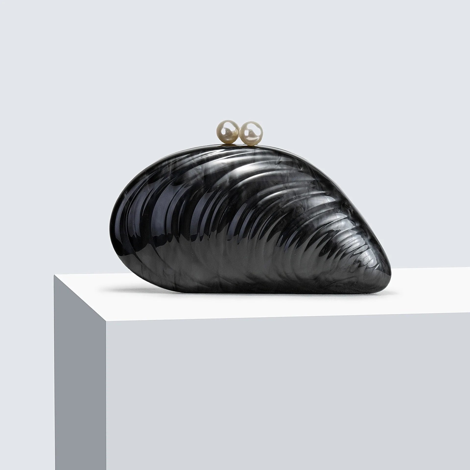 Valentina Shell-Shaped Clutch Purse
