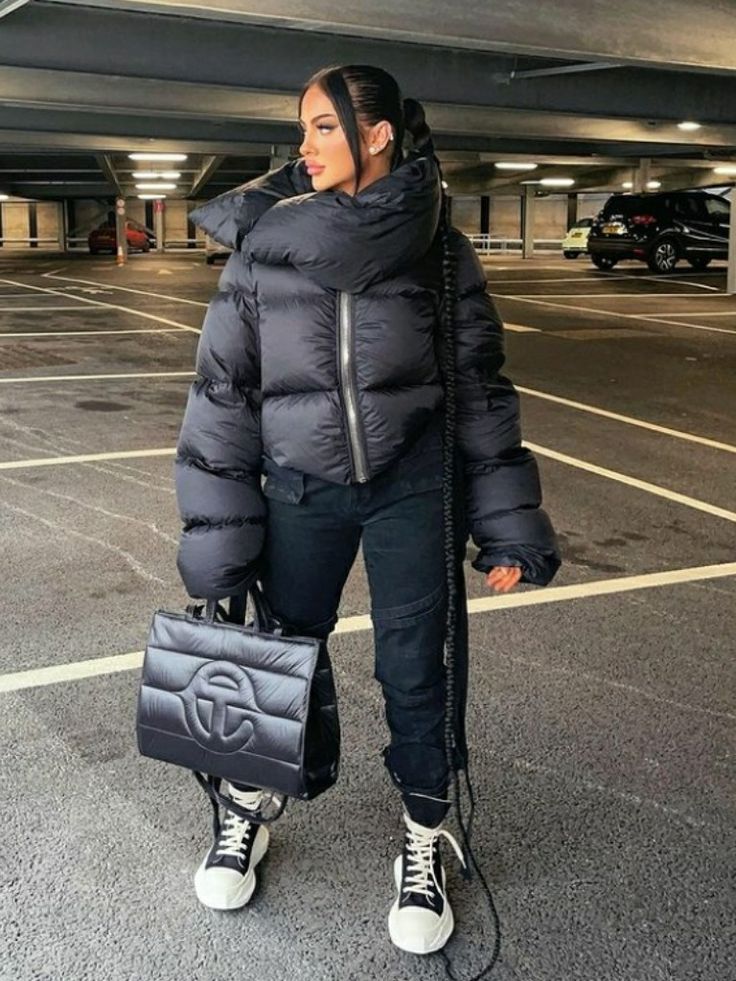 Sonia  Funnel Neck Puffer Jacket 2