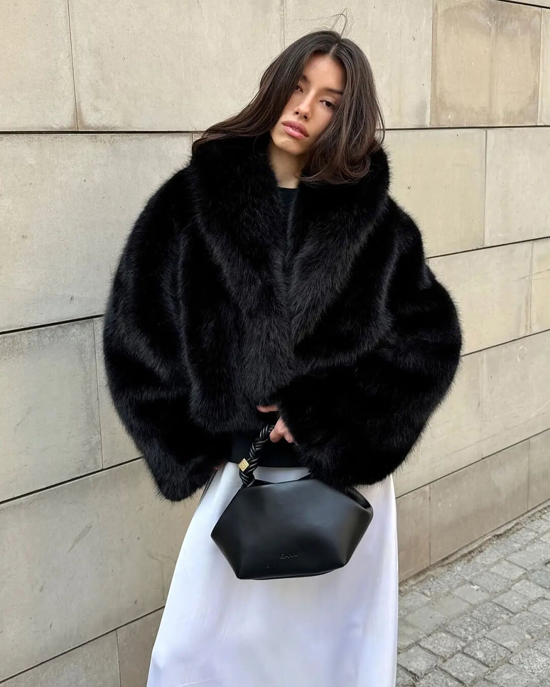 Andrea Faux Fur Coat