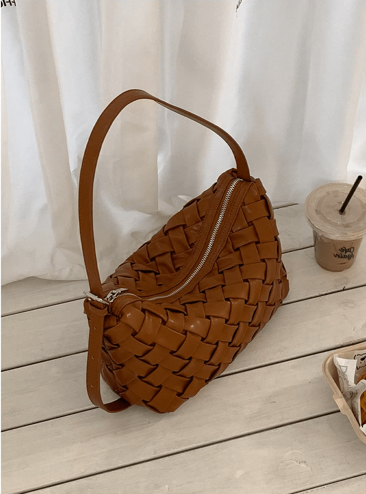 SOERA Angela Minimalist Hobo Shoulder Bag - Bag - SOERA-248579-BRO-OS-30467 Brown