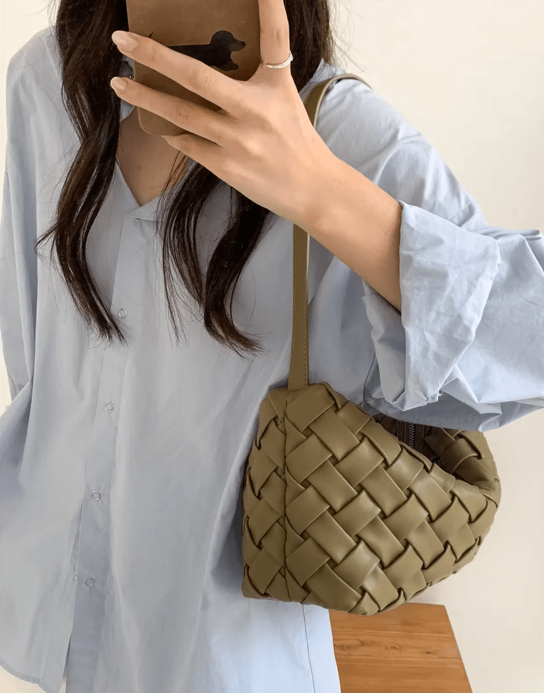 SOERA Angela Minimalist Hobo Shoulder Bag - Bag - SOERA-248579-GRE-OS-96003 Green
