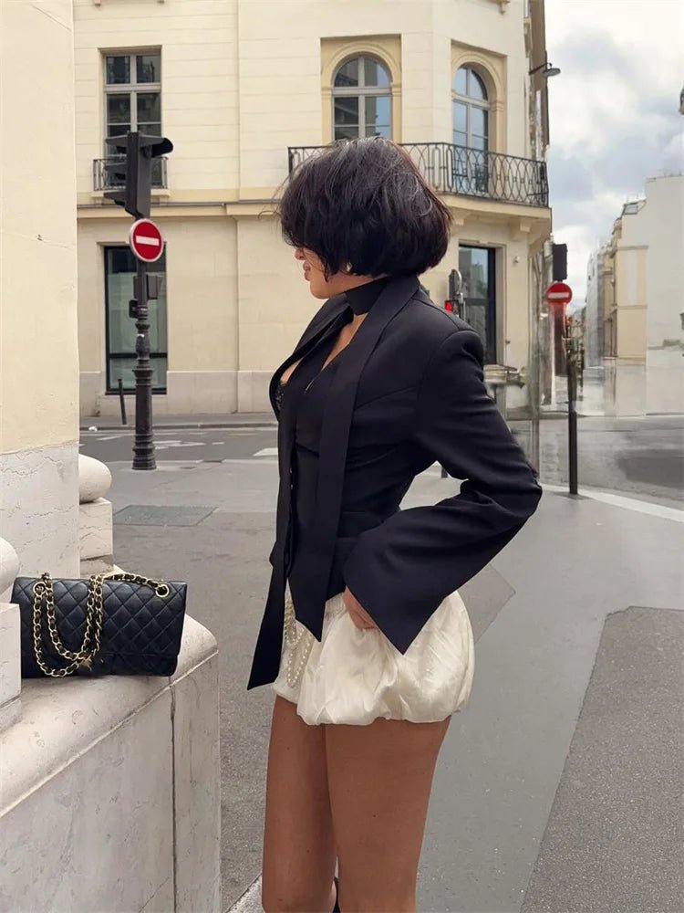 SOERA Angelina Blazer - Coats & Jackets - 1005010034759358-;TZ1774012026330569181 Black S