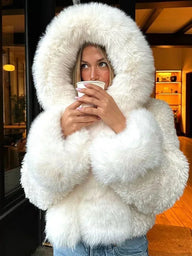 Henna Faux Fur Jacket