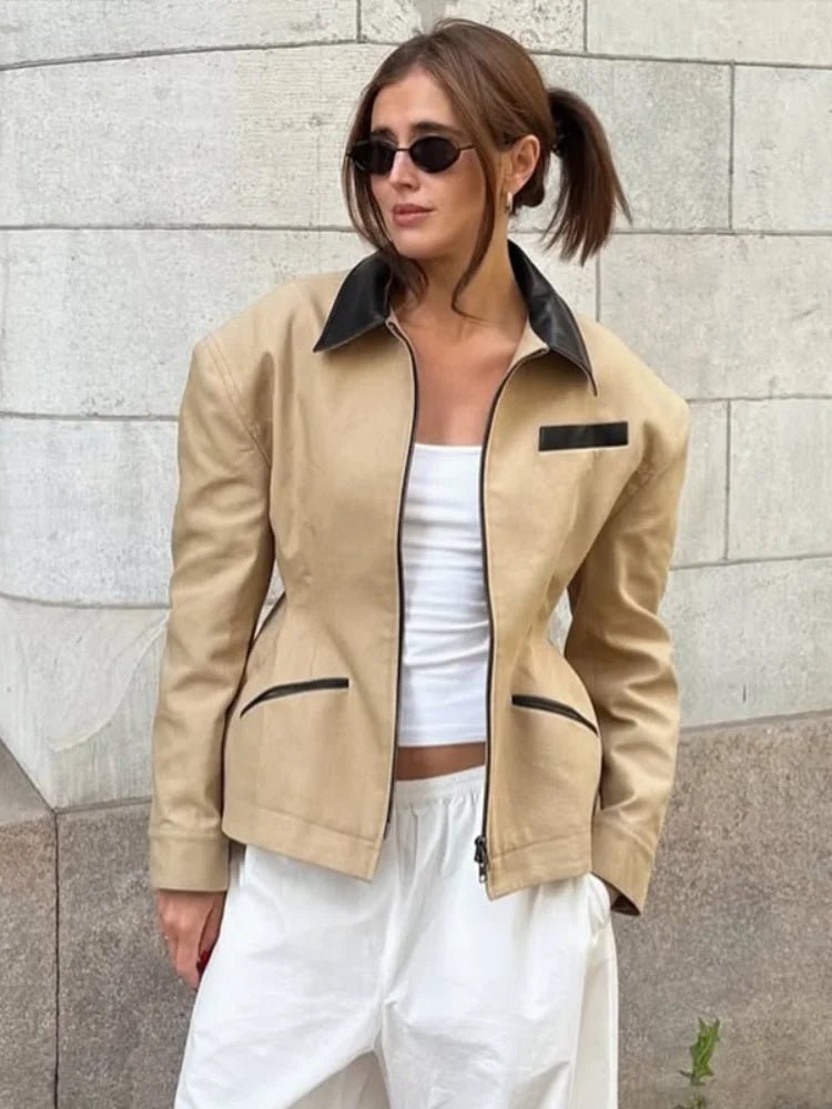 SOERA Natalie Hourglass Fit Structured Jacket - Coats & Jackets - 1005009366741878-;Wz1775678300964874359 S