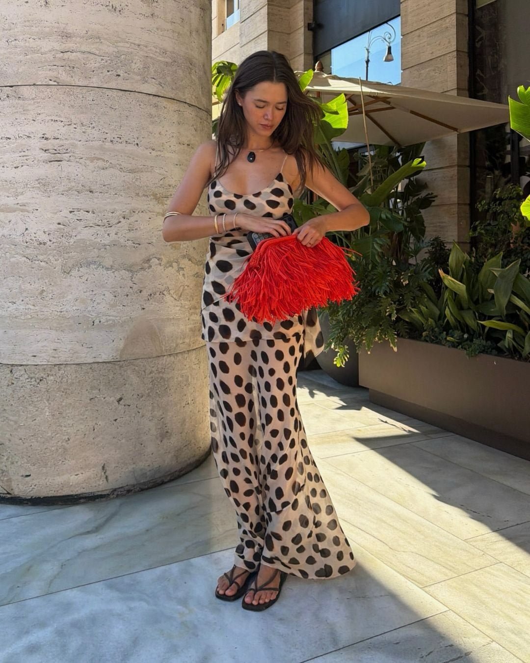 SOERA Sienna Leopard Print Maxi Dress - Dress - SOERA-520771-M-OS-35107 M