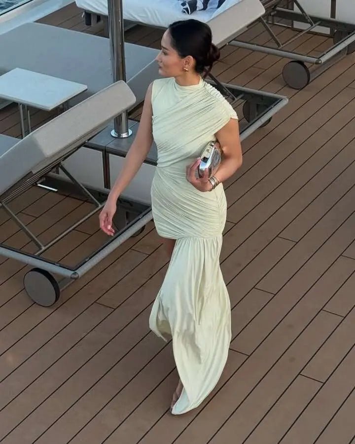 SOERA Dana Ruffle Mini Dress - Dresses - ts1765952739746767806 Creme L