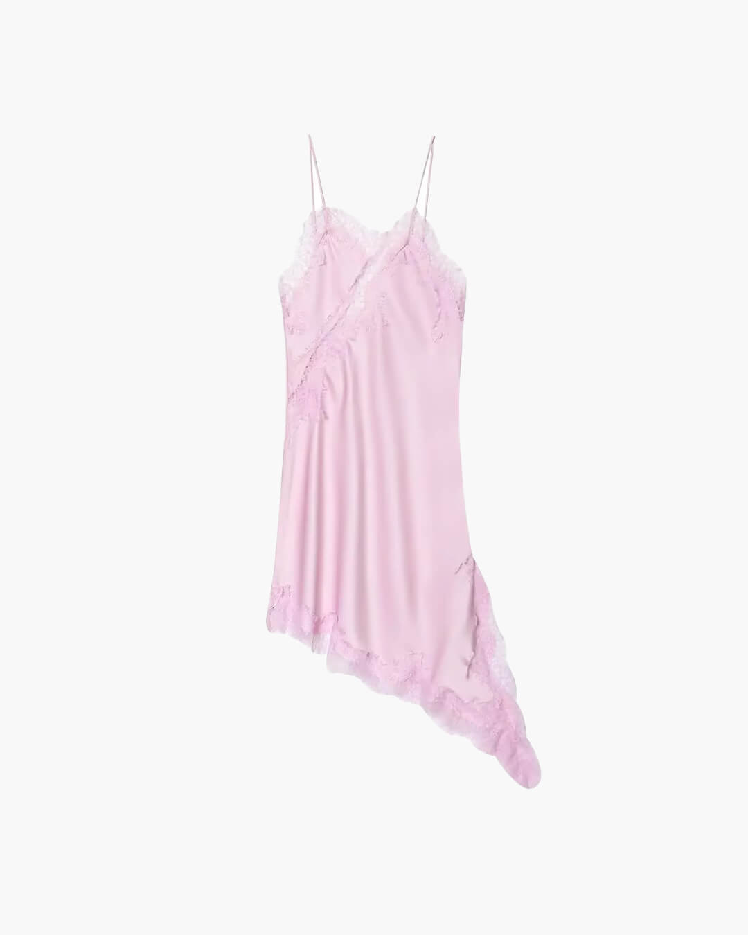 SOERA Kara Asymmetric Satin Mini Dress - Dresses - 1005009973435965-;nv1763048696671652340 Yellow M