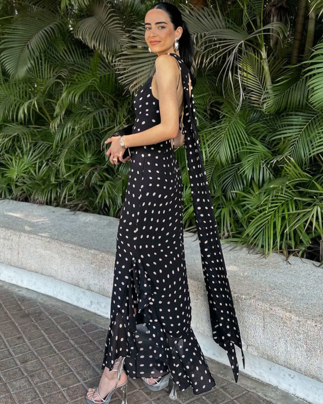 SOERA Valerie Polka Dot Maxi Dress - Dresses - nK1770383550815317359 M