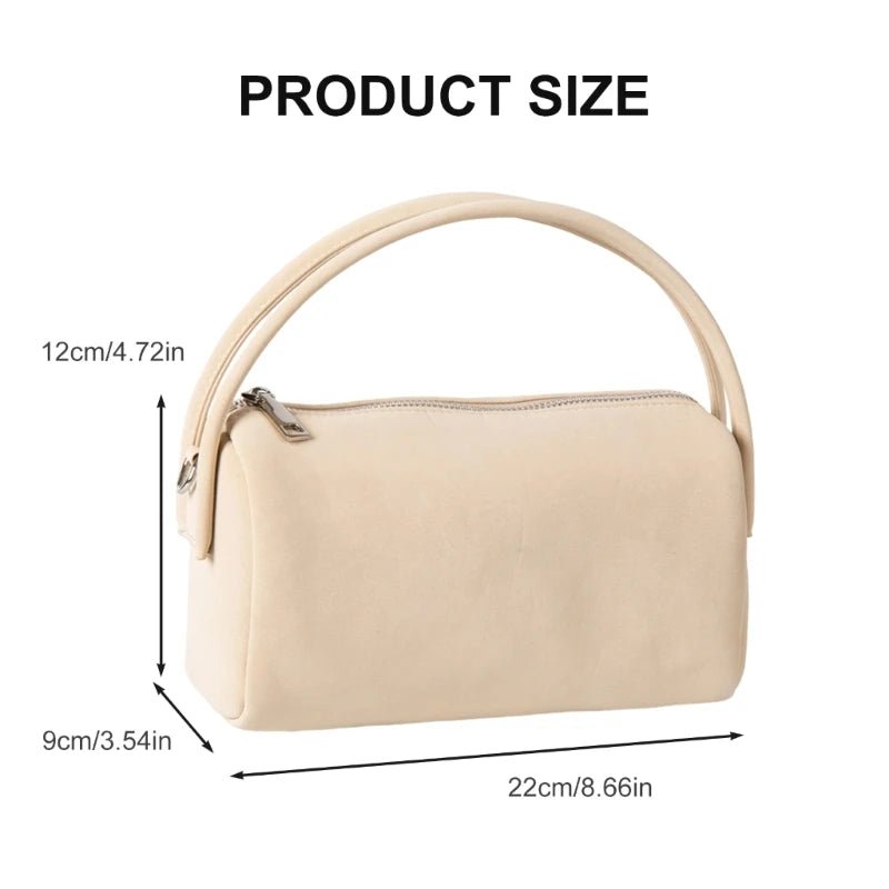 SOERA Bella Vegan Suede Bag - Handbags - 1005009709411927-;YG1758245227891049937 Brown