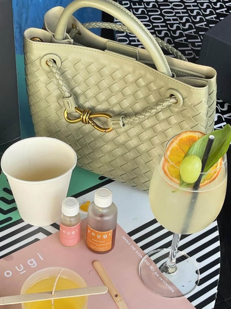 SOERA Lucia Woven Bag - Handbags - DBAD2-RE700001 Medium Coffee