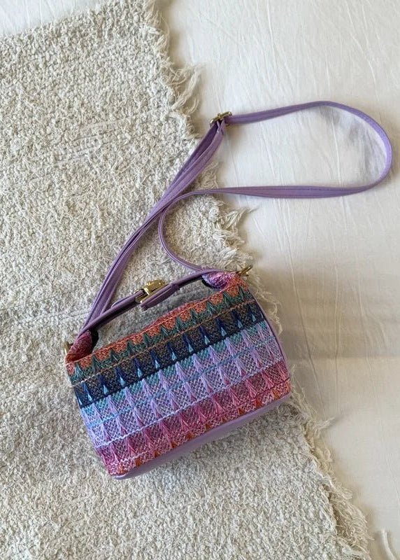 SOERA Raphaela Woven Raffia Sling Bag - Handbags - 1005009607229453-;aq1774869390937316705 Light Blue