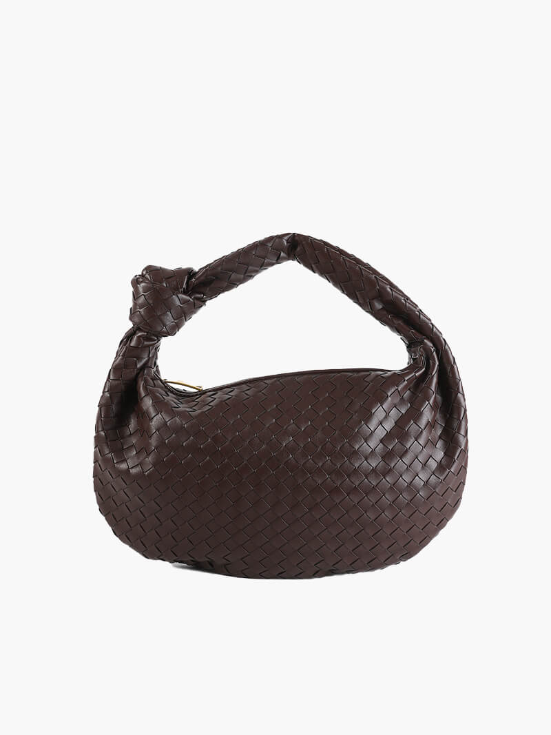 SOERA Woven bag Medium - Handbags - DBAD2-QK170001 Coffee