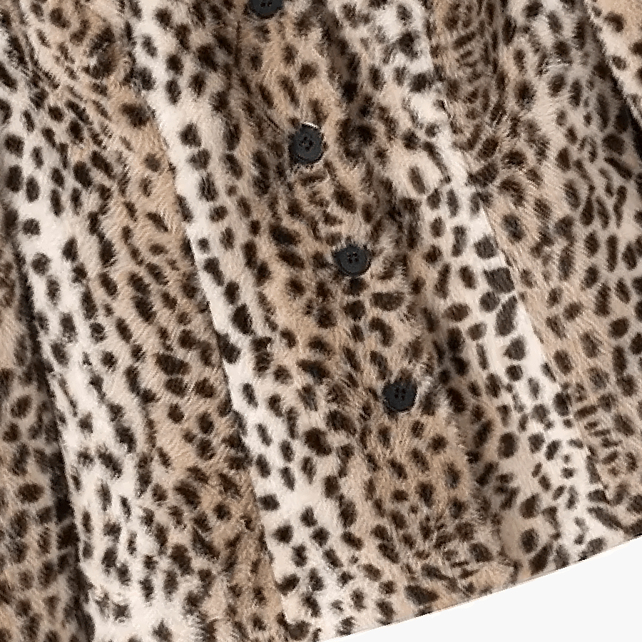 SOERA Lily Leopard Faux Fur Cropped Jacket - Jacket - SOERA-153539-PIC-S-02051 S