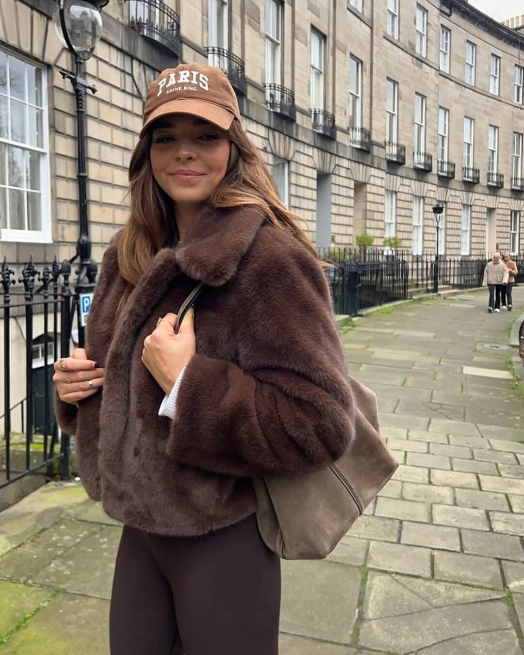 SOERA Alexandra Faux Fur Jacket - Jackets - LI1760504685431109474 Brown M