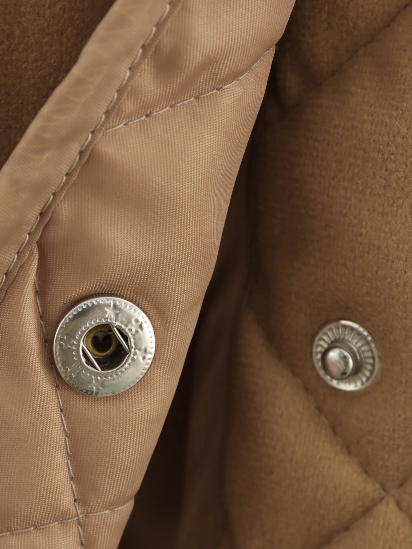 SOERA Alice Quilted Retro Jacket - Jackets - Cb1760504685435569289 Brown M