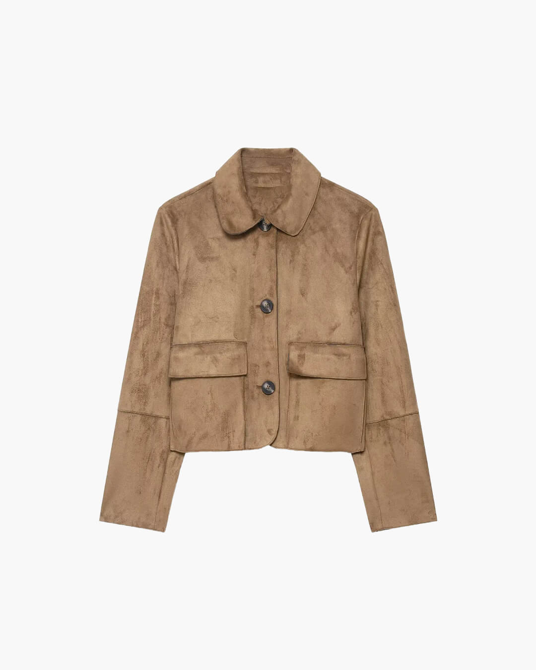 SOERA Elara Suede Jacket - jackets - 3256809599278105-;qa1757549903450966321 Beige XS