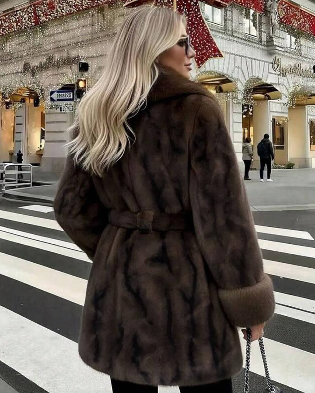SOERA Louise Faux Fur Coat - Jackets - 3256809693133156-;yQ1765284569740462848 S Coffee