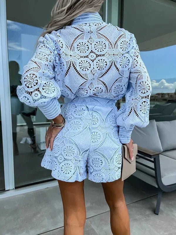 SOERA Bianca Summer Ibiza Ensemble - Matching Sets -  Blue S