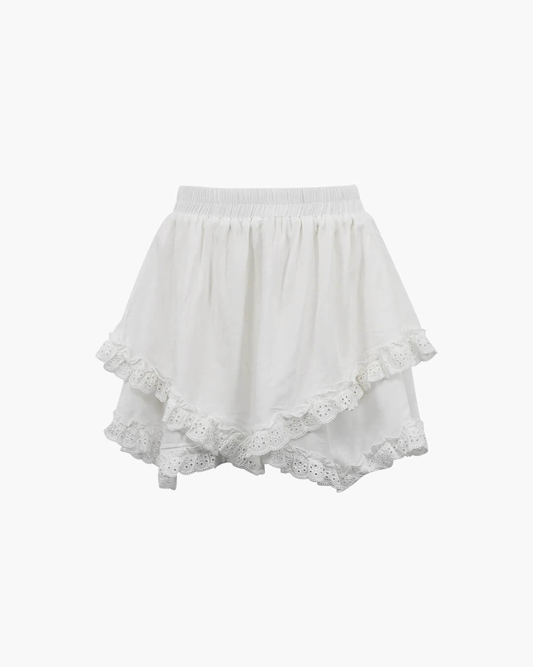 SOERA Kyrie Ruffled Trim Layered Mini Skirt - Skirts - 1005007225143184-;qD1771582048699056069 M