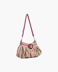 Sophia Striped Shoulder Bag
