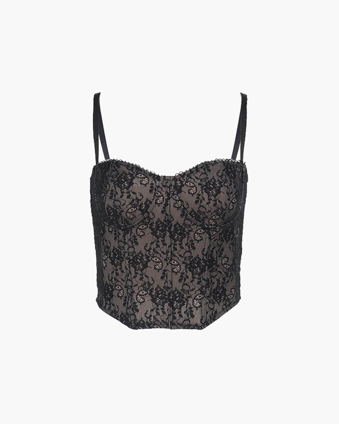 SOERA Iza Lace Corset Camisole Top - Tops - aY1770344797580962506 S